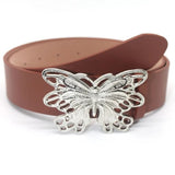 brown Butterfly Belt Buckle