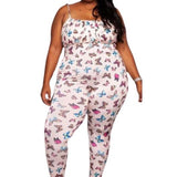 Butterfly Plus Size Jumpsuit