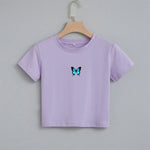 Purple Butterfly Tank Top for women