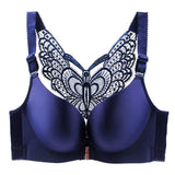 Blue Butterfly Bra