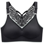 black Butterfly Bra Top