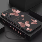 papaya butterfly phone case