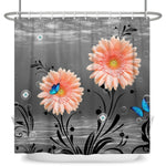 Morpho Butterfly Shower Curtain