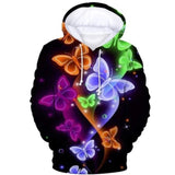 black butterfly hoodie