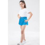 cheap blue youth butterfly flowy shorts