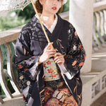 butterfly formal kimono pattern 