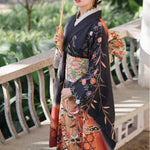 butterfly kimono pattern fashion