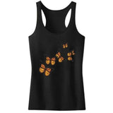 cute Butterfly Print Tank Top 