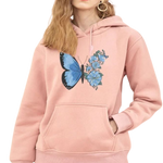 gerbera butterfly pullover