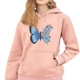 gerbera butterfly pullover
