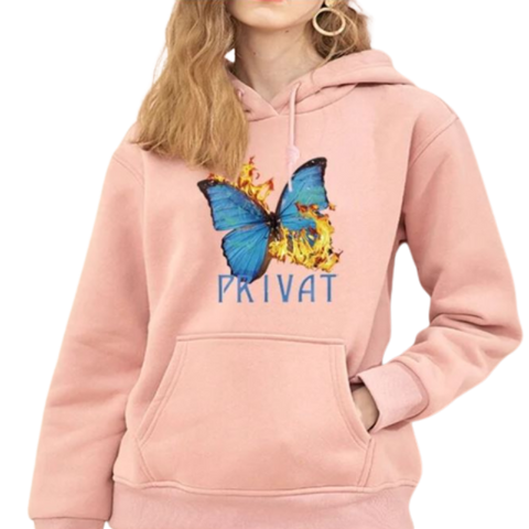 firing butterfly pullover