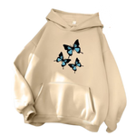 khaki butterfly pullover