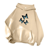 khaki butterfly pullover