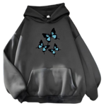 dimgray butterfly pullover