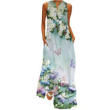 hibiscus butterfly dress