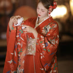 retro kimono japanese butterfly