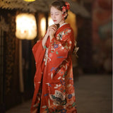 formal kimono japanese butterfly