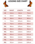 legging size chart for set