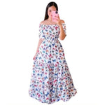 long dress with monarch butterflies