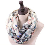 meadow fritillary butterfly scarf