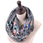 morpho butterfly scarf