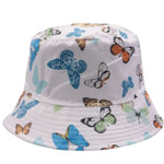 multiple butterfly bucket hat