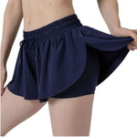 navy butterfly shorts