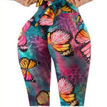 plus size monarch butterfly leggings