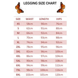 size chart for jellyfish butterfly leggings