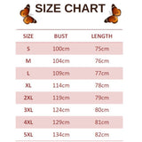 size chart for hairstreak butterfly suspender dress