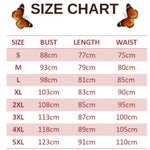 size chart for darkturquoise viceroy butterfly tight dress