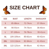 size chart for lime butterfly dress