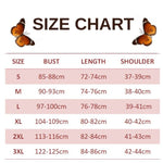 size chart for nokomis butterfly dress