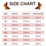 size chart for pamela butterfly dress