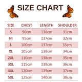 size chart for hibiscus butterfly dress