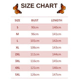 size chart for monarch butterfly sleeveless dress