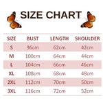 size chart for monarch butterfly sweater