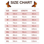 size chart for lime green butterfly leggings