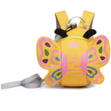 yellow butterfly backpack with wings