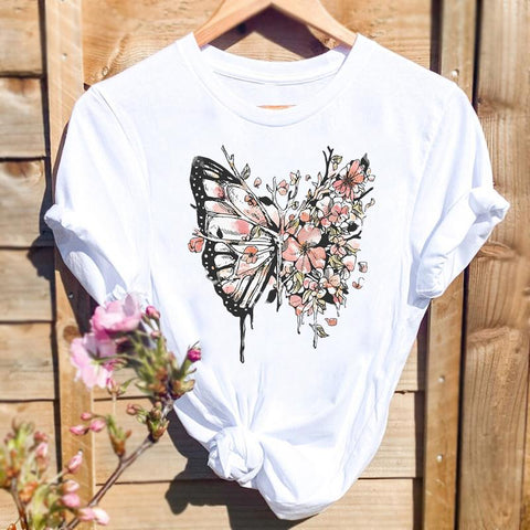 yarrow butterfly t shirt