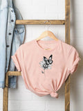 zinnia butterfly t shirt