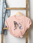 marigold butterfly t shirt