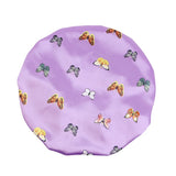 purple sleeper butterfly hat for women