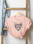 love butterfly t shirt