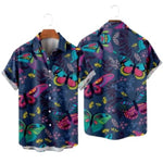 butterfly hawaiian shirt