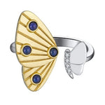 butterfly wing jewelry ring