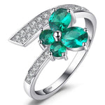 Green Butterfly Ring