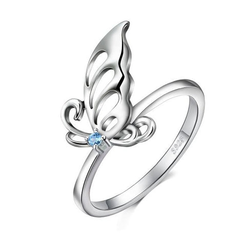 half butterfly ring