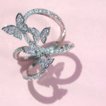 Infinity Butterfly Ring