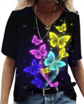 peacock butterfly t shirt